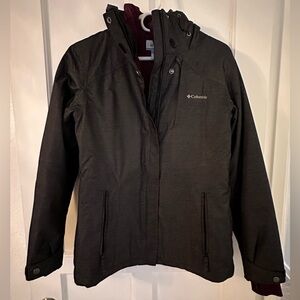 Columbia Omni-Tech 2-in-1 Women’s Gray Ski Jacket